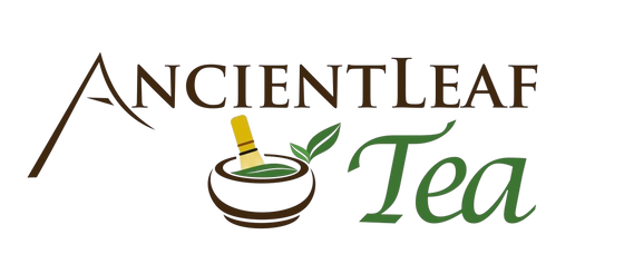 Ancient Leaf Tea logo