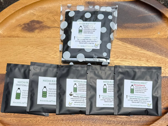 Matcha in a Minute Sampler Pack - 1x Five Flavors