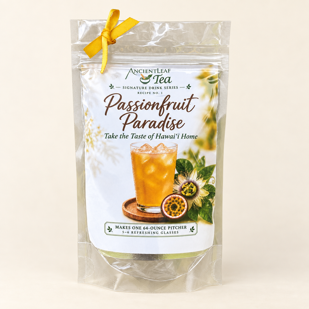 Passionfruit Paradise Signature Drink Kit from Ancient Leaf Tea
