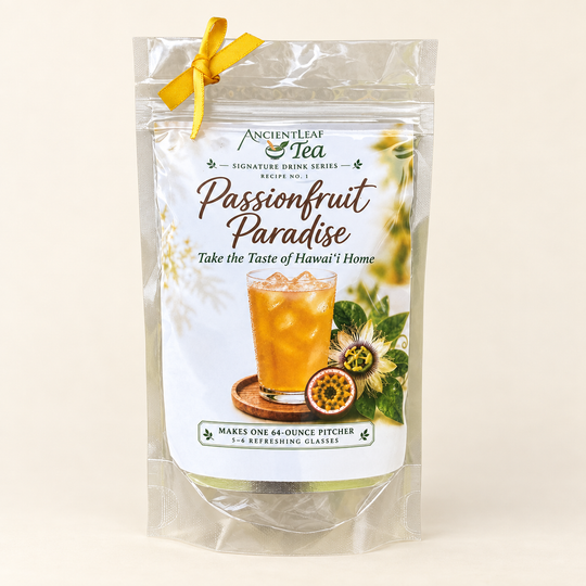 Passionfruit Paradise Signature Drink Kit from Ancient Leaf Tea
