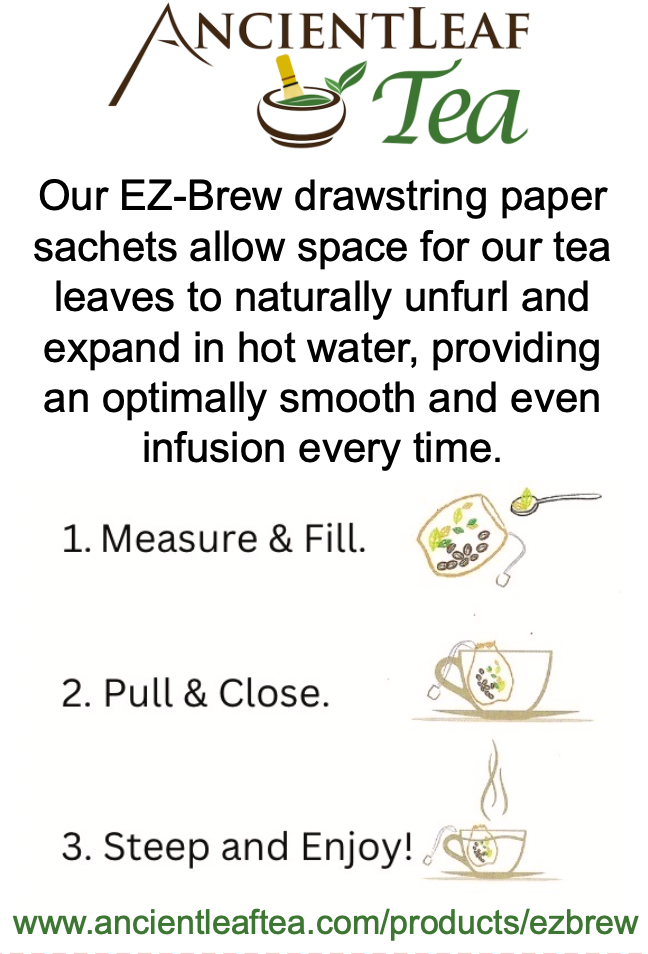 EZ Brew Drawstring Tea Filters