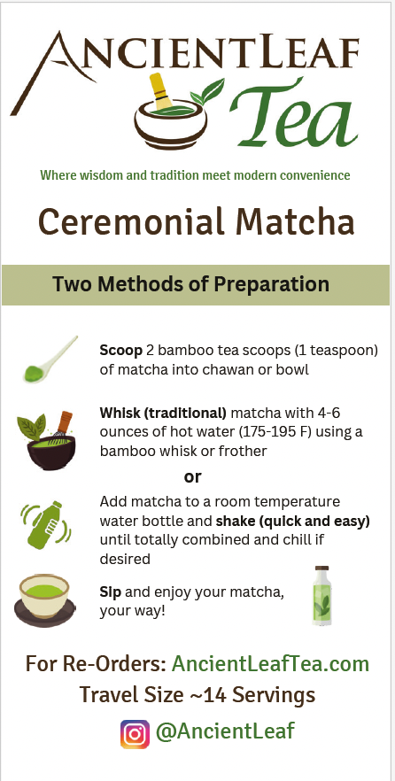 Ceremonial Matcha Travel Size