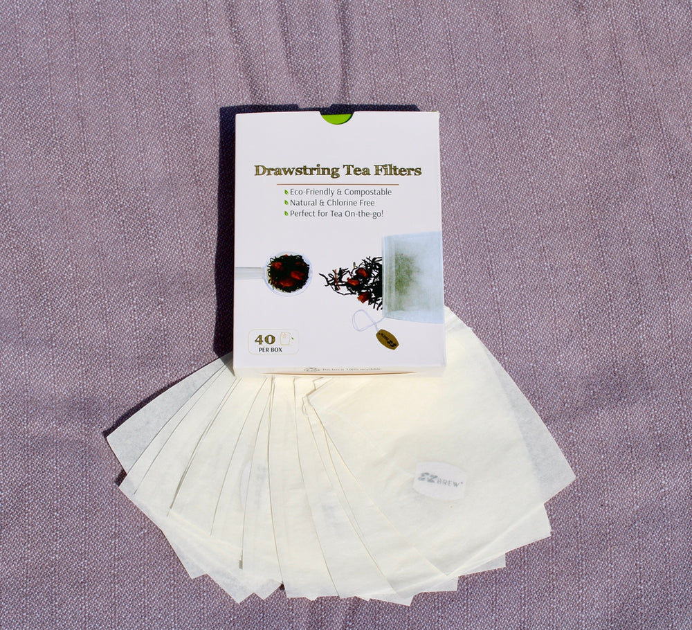 EZ Brew Drawstring Tea Filters