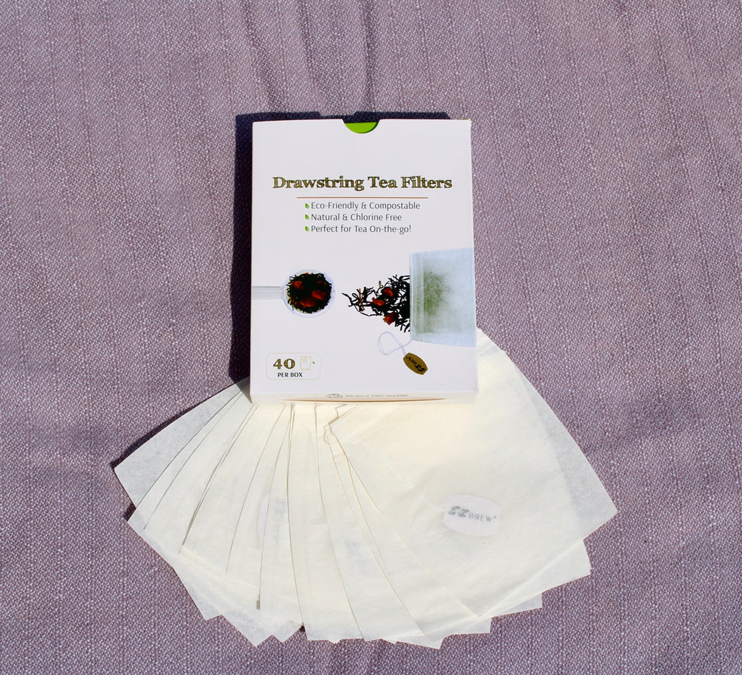 EZ Brew Drawstring Tea Filters
